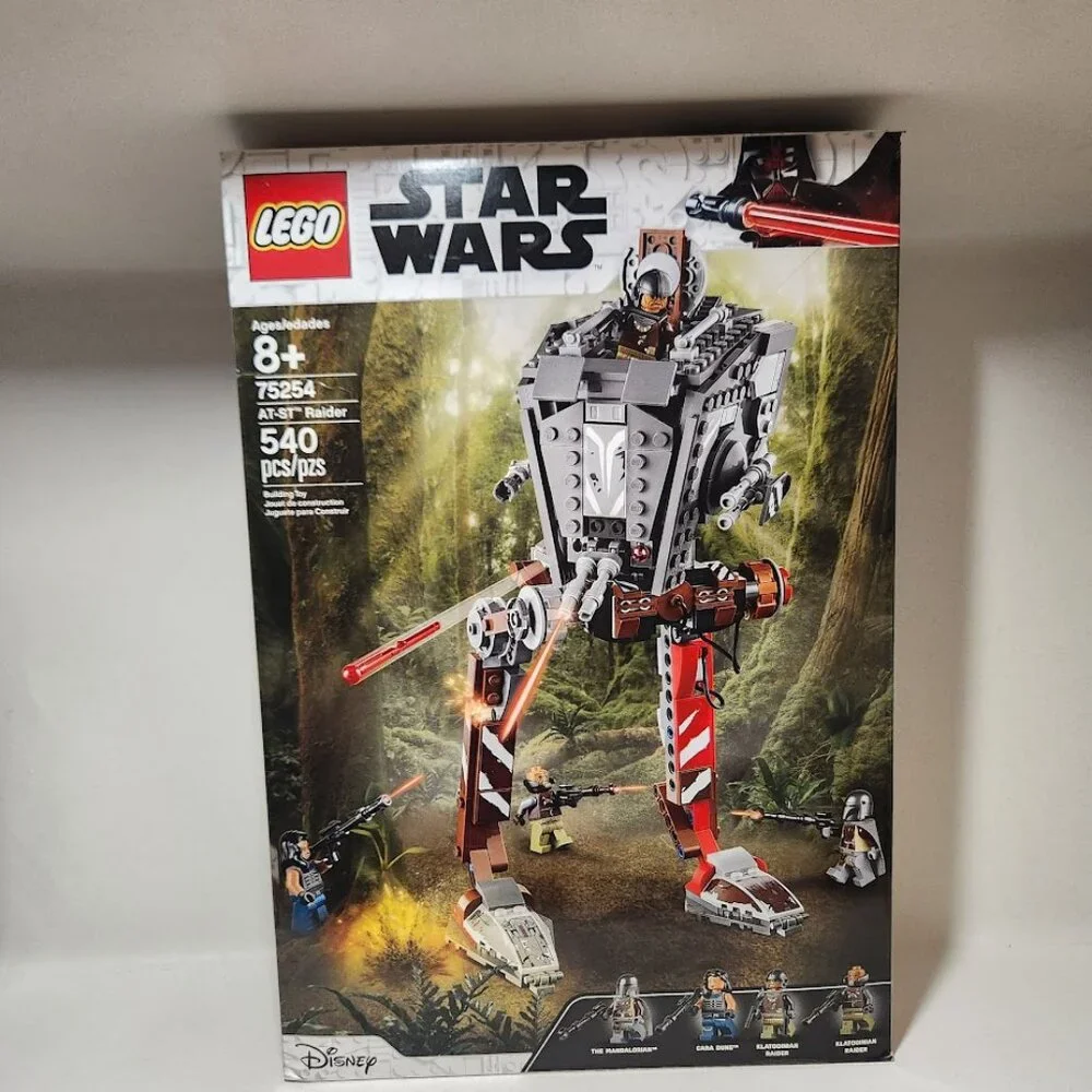 BRAND NEW LEGO Star Wars AT-ST Raider 75254 Minifigures Mandalorian 540 Pieces I